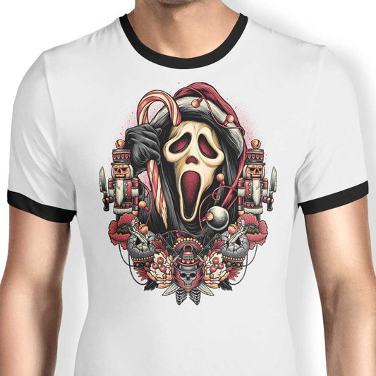 Holidays at Woodsboro - Ringer T-Shirt