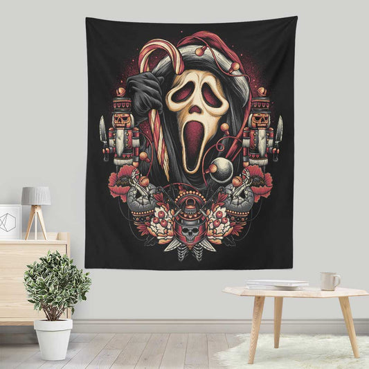 Holidays at Woodsboro - Wall Tapestry
