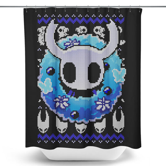 Hollow Ugly Sweater - Shower Curtain