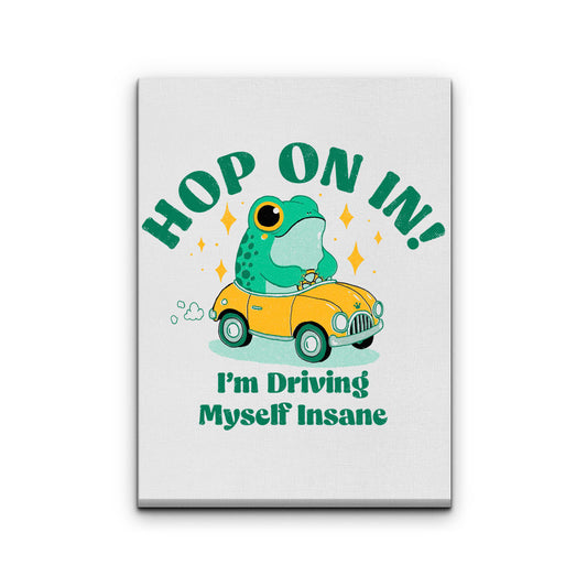 Hop On In - Canvas Print