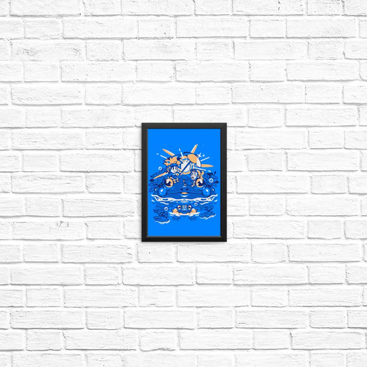 Hot Summer Swamp - Posters & Prints