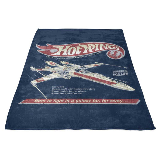 Hot Wings Rebel - Fleece Blanket
