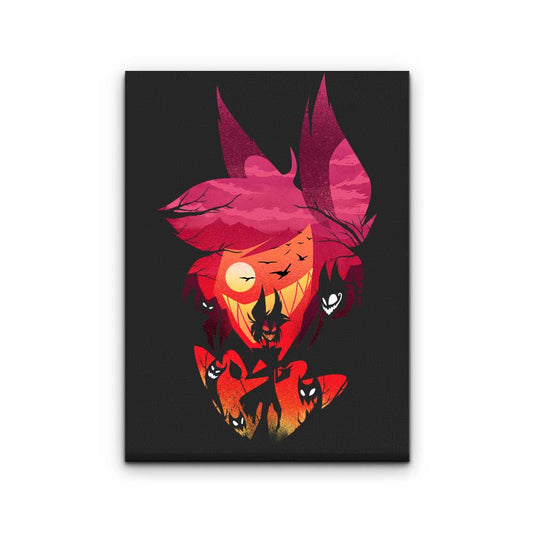 Hotel Radio Demon - Canvas Print