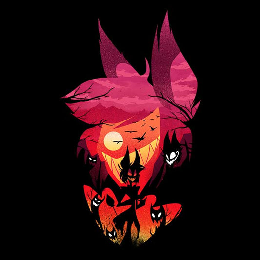 Hotel Radio Demon - Throw Pillow