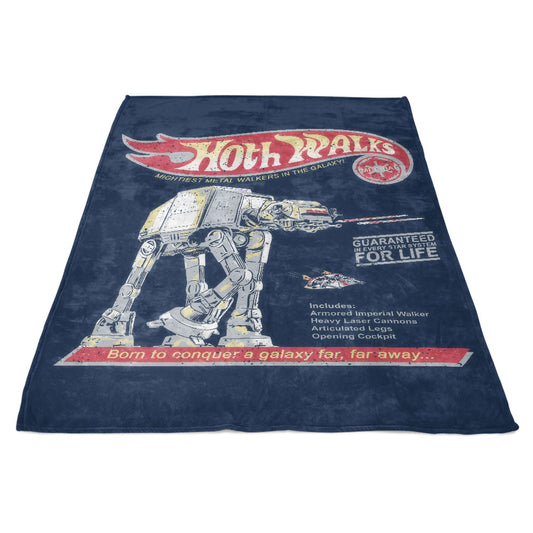 Hoth Walks - Fleece Blanket