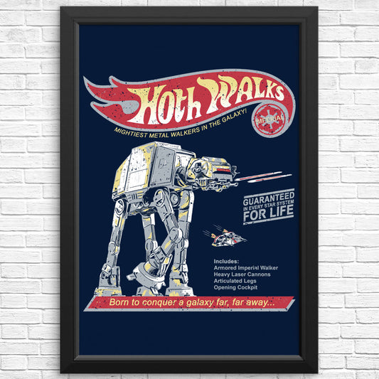 Hoth Walks - Posters & Prints