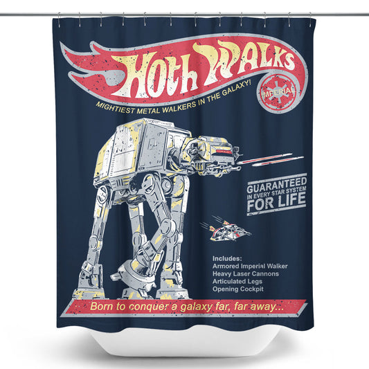 Hoth Walks - Shower Curtain