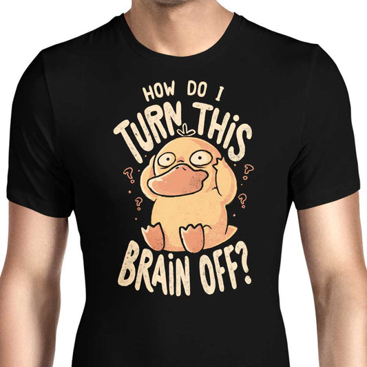 How Do I Turn It Off? - Men's Apparel