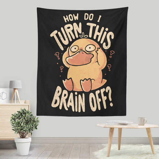 How Do I Turn It Off? - Wall Tapestry