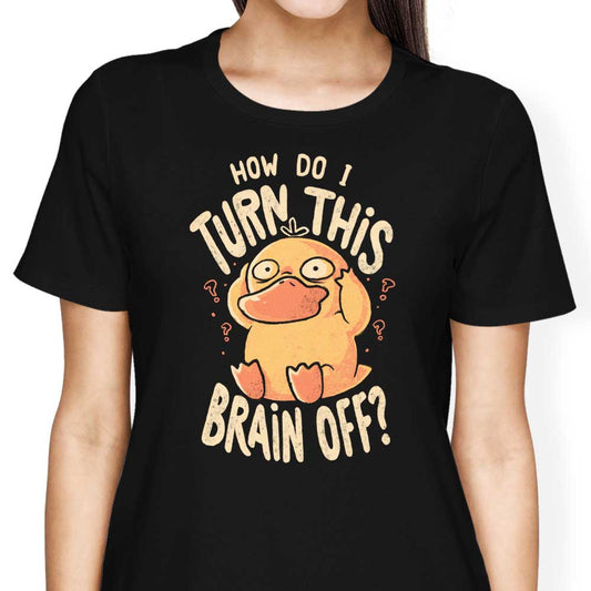 How Do I Turn It Off? - Women's Apparel