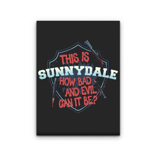 How Evil Can it Be? - Canvas Print