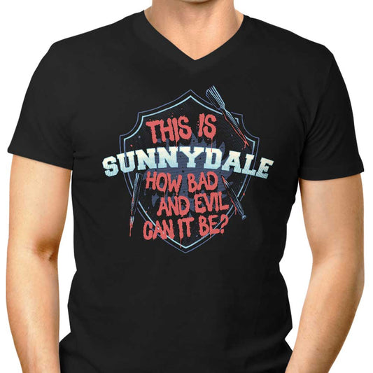 How Evil Can it Be? - Men's V-Neck