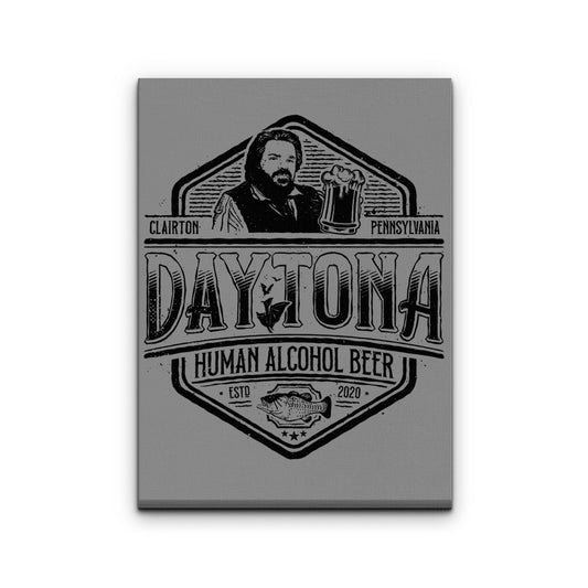 Human Alcohol Beer - Canvas Print