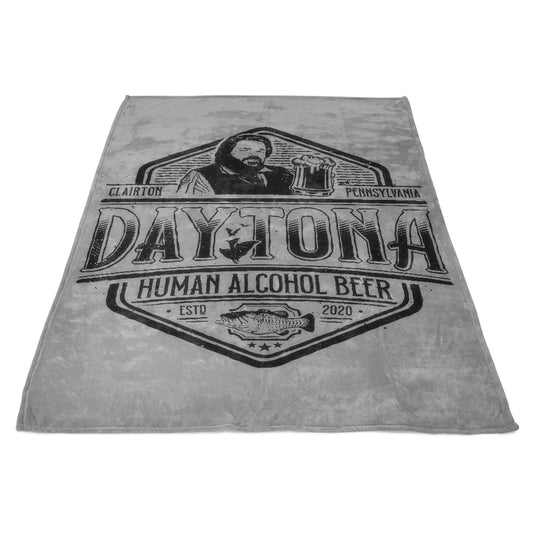 Human Alcohol Beer - Fleece Blanket