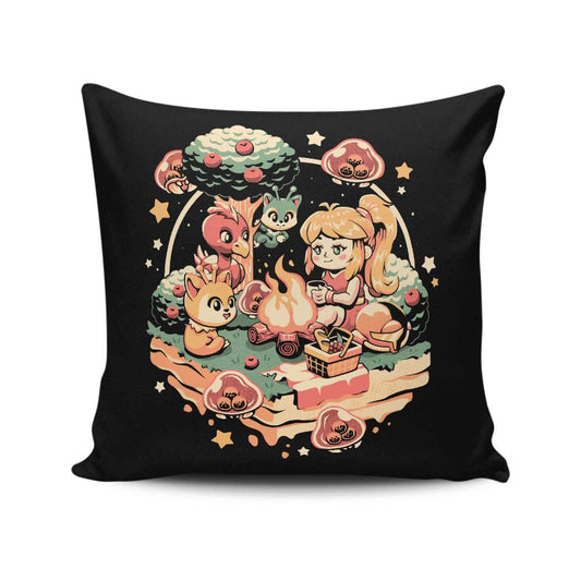 Hunter Camp - Throw Pillow