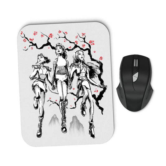 Hunter Harmony Sumi-e - Mousepad