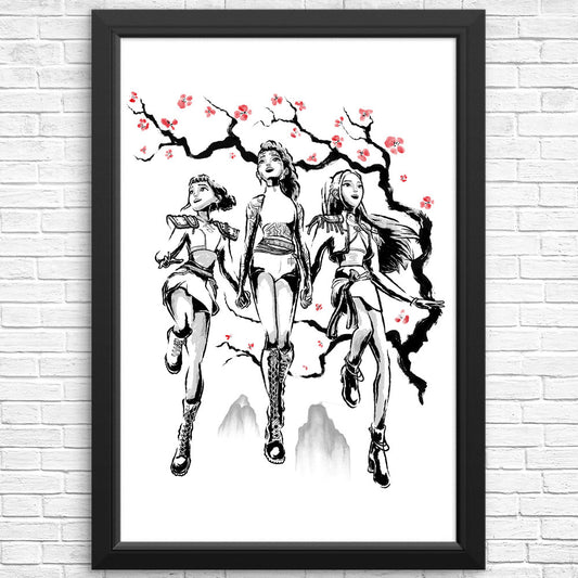 Hunter Harmony Sumi-e - Posters & Prints