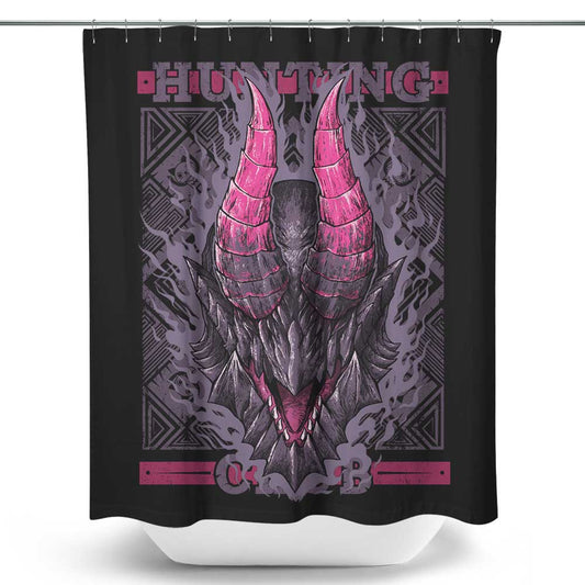 Hunting Club: Gore Magala - Shower Curtain