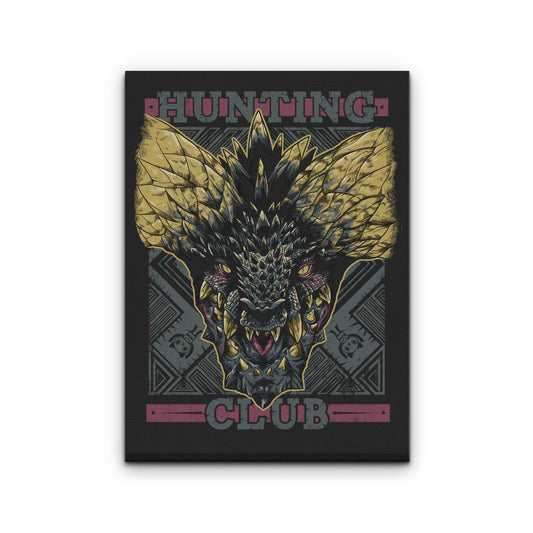 Hunting Club: Nergigante - Canvas Print