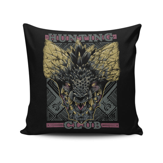 Hunting Club: Nergigante - Throw Pillow