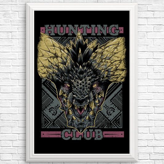 Hunting Club: Nergigante - Posters & Prints