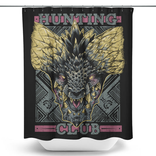 Hunting Club: Nergigante - Shower Curtain