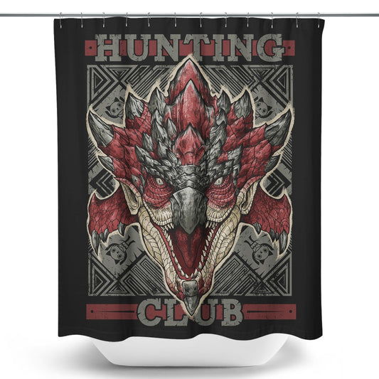 Hunting Club: Rathalos (Alt) - Shower Curtain
