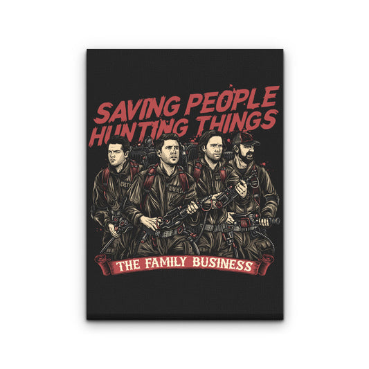 Hunting Ghosts - Canvas Print