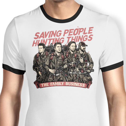 Hunting Ghosts - Ringer T-Shirt