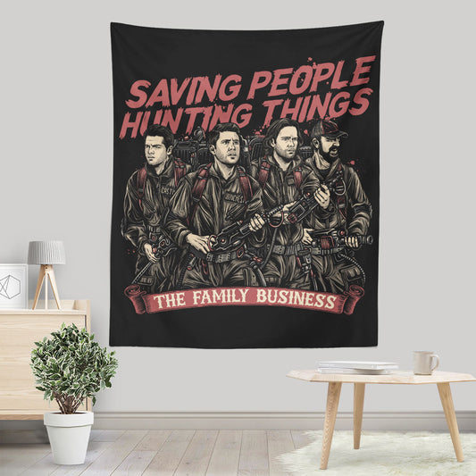 Hunting Ghosts - Wall Tapestry