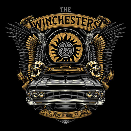 Hunting Things Emblem - Men's V-Neck