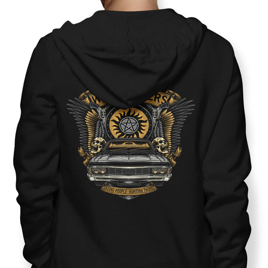 Hunting Things Emblem - Hoodie