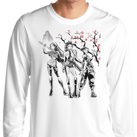 Huntrix Sumi-e - Long Sleeve T-Shirt