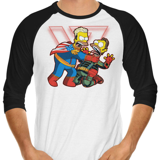 I Am God You Little - 3/4 Sleeve Raglan T-Shirt