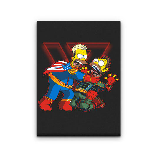 I Am God You Little - Canvas Print