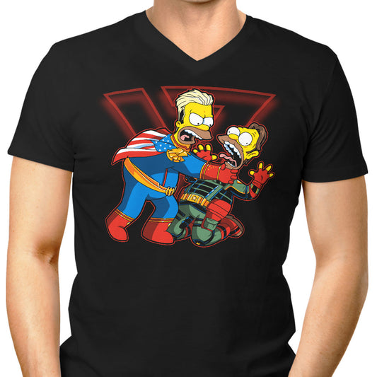 I Am God You Little - Men's V-Neck