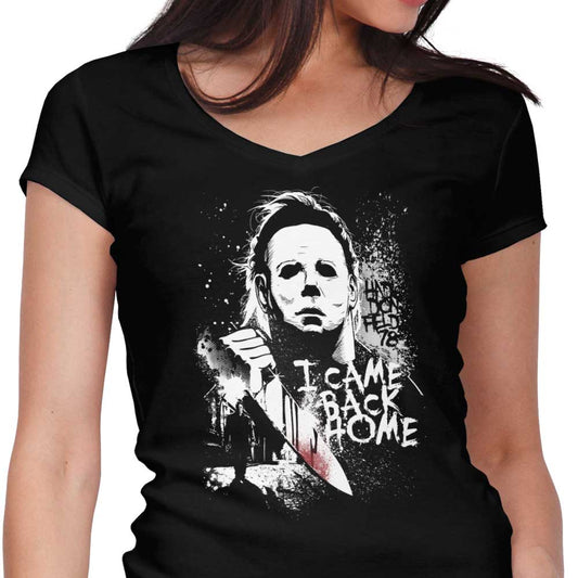 I Came Back Home - Women's V-Neck
