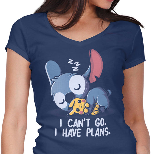 I Can't Go - Women's V-Neck