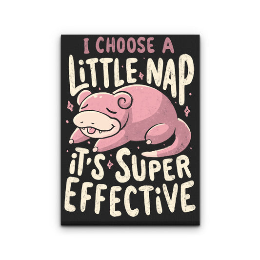 I Choose a Little Nap - Canvas Print