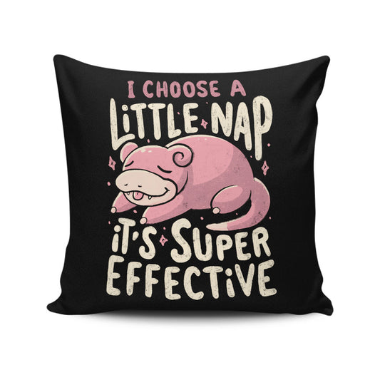 I Choose a Little Nap - Throw Pillow