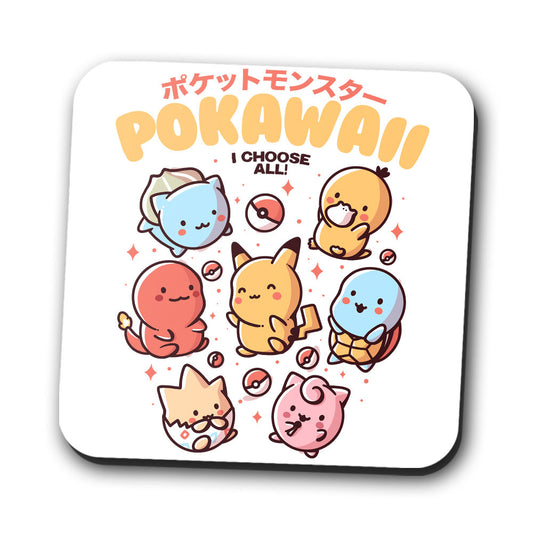 I Choose All - Coasters