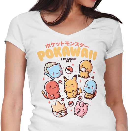 I Choose All - Women's V-Neck