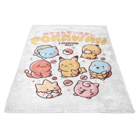 I Choose All - Fleece Blanket