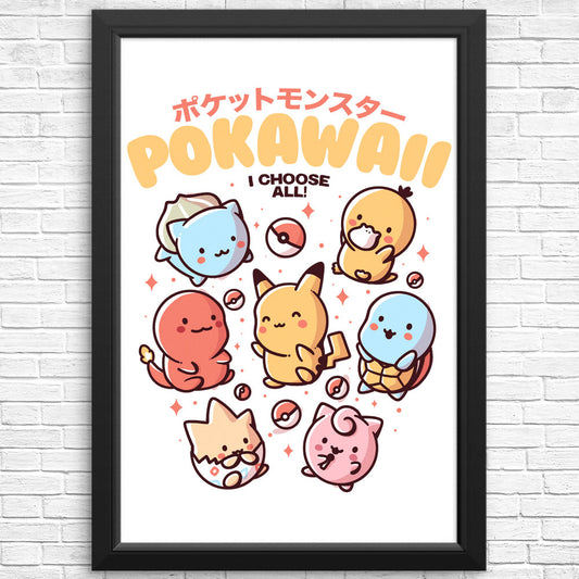 I Choose All - Posters & Prints