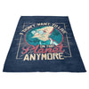 I Don't Want to Live Here - Fleece Blanket