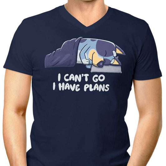 I Have Plans - Men's V-Neck