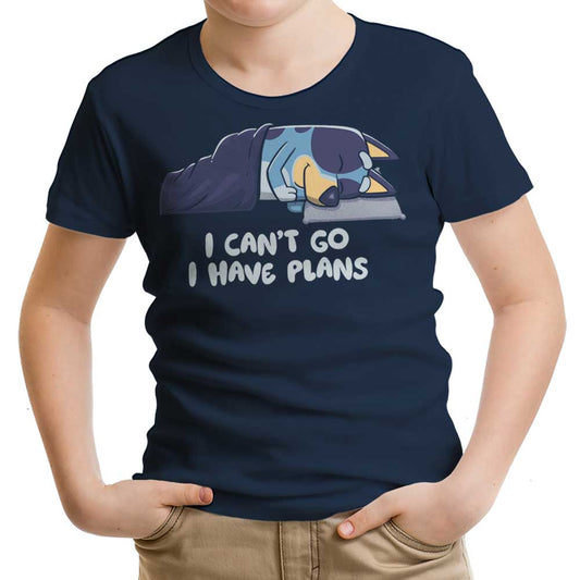 I Have Plans - Youth Apparel