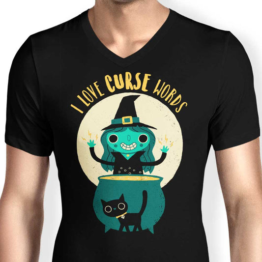 I Love Curse Words - Men's V-Neck