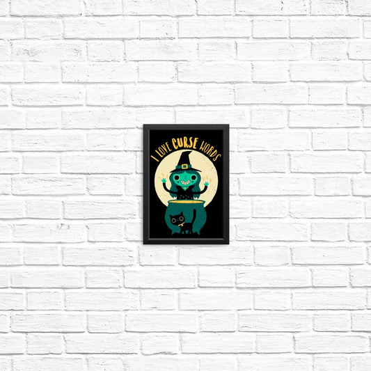 I Love Curse Words - Posters & Prints