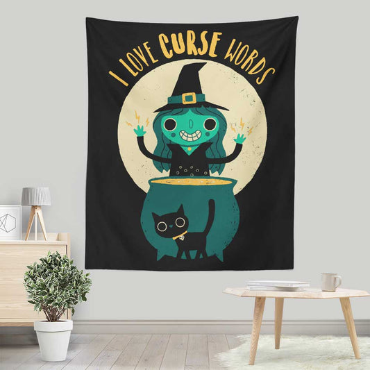 I Love Curse Words - Wall Tapestry